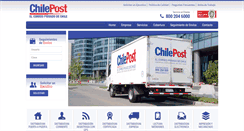 Desktop Screenshot of chilepost.cl